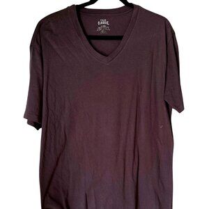 True Classic X-Large Mens V-Neck T-Shirt Purple